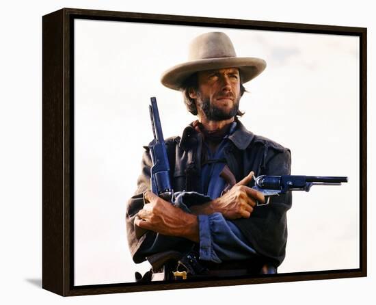 Clint Eastwood, The Outlaw Josey Wales (1976)-null-Framed Stretched Canvas