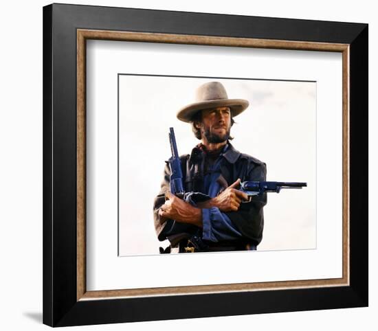 Clint Eastwood, The Outlaw Josey Wales (1976)-null-Framed Photo