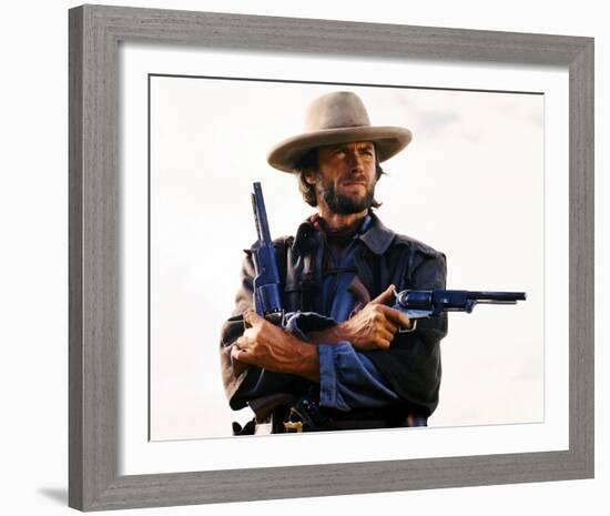 Clint Eastwood, The Outlaw Josey Wales (1976)-null-Framed Photo