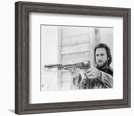 Clint Eastwood - The Outlaw Josey Wales-null-Framed Photo