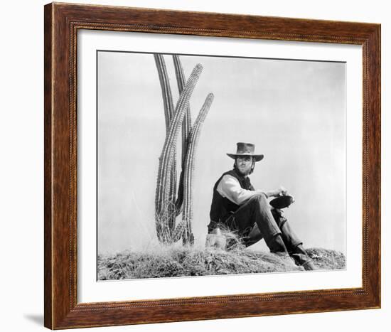 Clint Eastwood, Two Mules for Sister Sara (1970)-null-Framed Photo