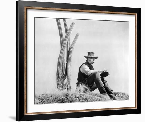 Clint Eastwood, Two Mules for Sister Sara (1970)-null-Framed Photo