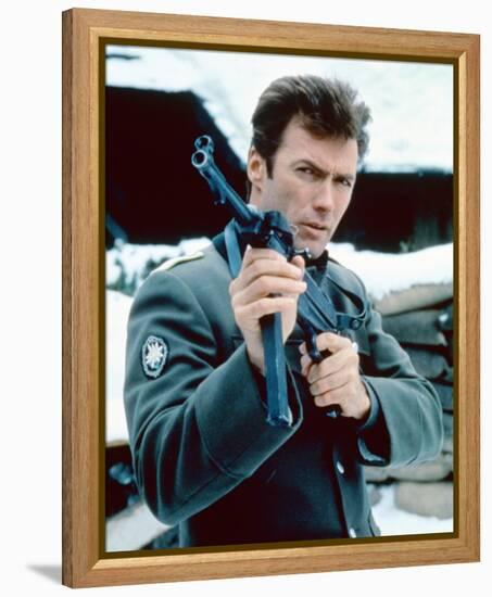 Clint Eastwood - Where Eagles Dare-null-Framed Stretched Canvas