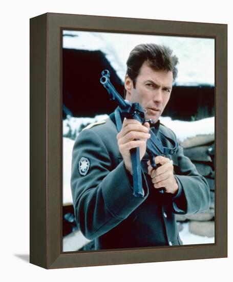 Clint Eastwood - Where Eagles Dare-null-Framed Stretched Canvas