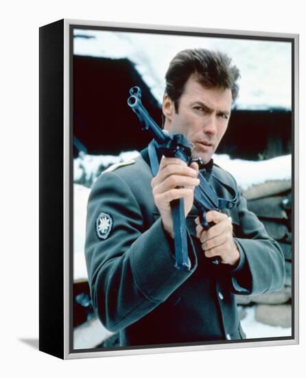 Clint Eastwood - Where Eagles Dare-null-Framed Stretched Canvas