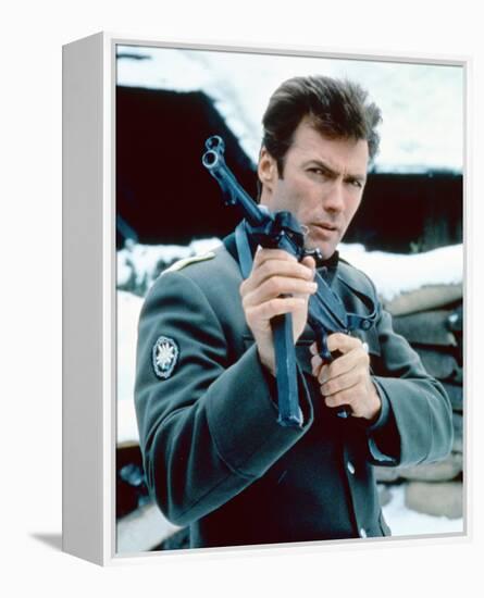 Clint Eastwood - Where Eagles Dare-null-Framed Stretched Canvas