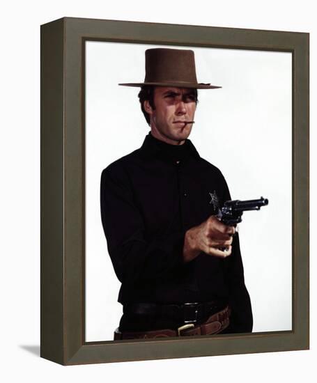 Clint Eastwood-null-Framed Stretched Canvas