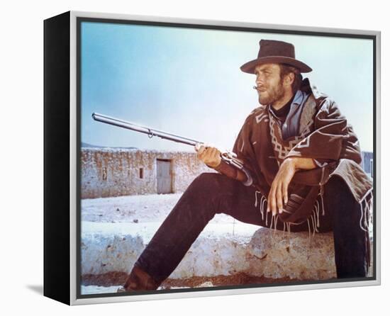 Clint Eastwood-null-Framed Stretched Canvas