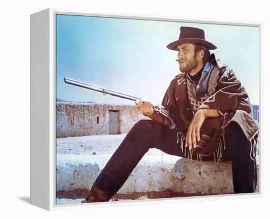 Clint Eastwood-null-Framed Stretched Canvas