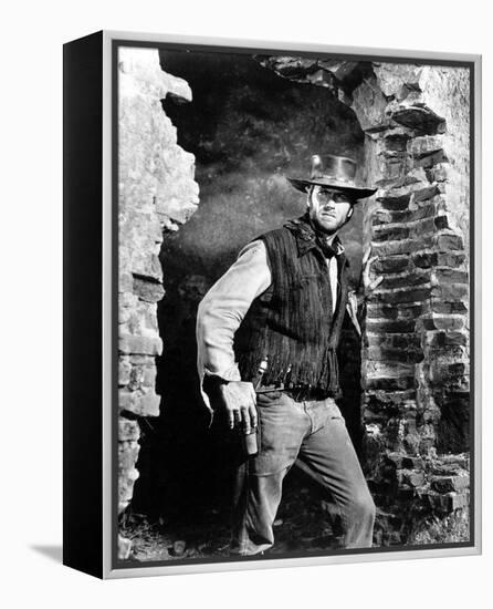 Clint Eastwood-null-Framed Stretched Canvas