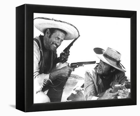 Clint Eastwood-null-Framed Stretched Canvas