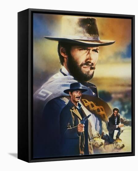 Clint Eastwood-null-Framed Stretched Canvas