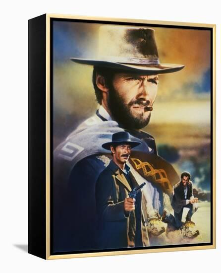 Clint Eastwood-null-Framed Stretched Canvas