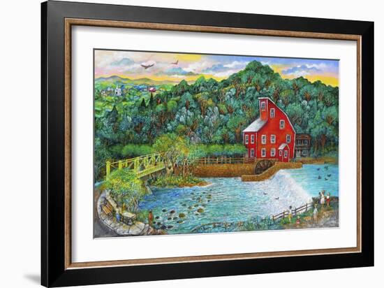 Clinton Falls-Bill Bell-Framed Giclee Print