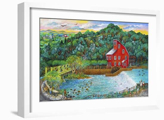 Clinton Falls-Bill Bell-Framed Giclee Print