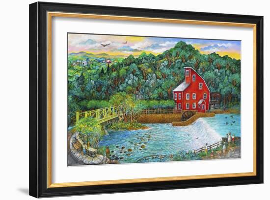 Clinton Falls-Bill Bell-Framed Giclee Print