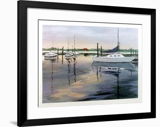 Clinton Marina-David Cain-Framed Limited Edition