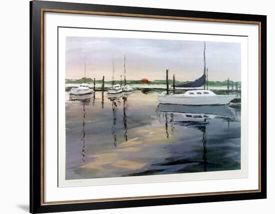 Clinton Marina-David Cain-Framed Limited Edition