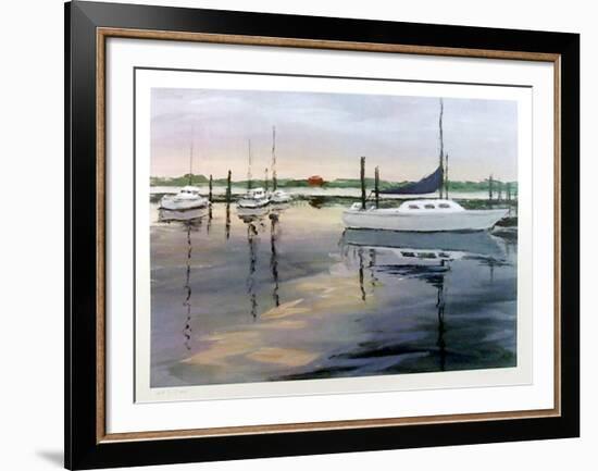 Clinton Marina-David Cain-Framed Limited Edition