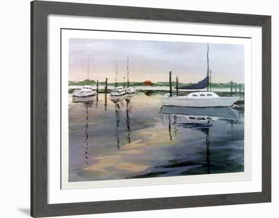 Clinton Marina-David Cain-Framed Limited Edition