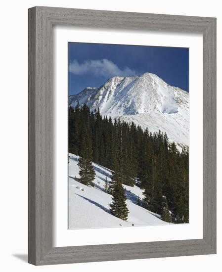 Clinton Reservoir, Fremont Pass, Rocky Mountains, Colorado, United States of America, North America-Richard Cummins-Framed Photographic Print