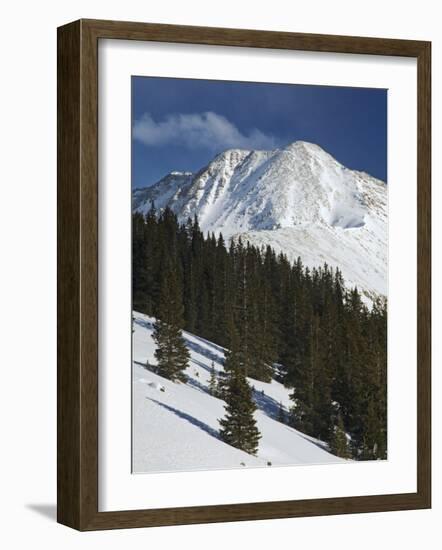 Clinton Reservoir, Fremont Pass, Rocky Mountains, Colorado, United States of America, North America-Richard Cummins-Framed Photographic Print