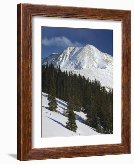 Clinton Reservoir, Fremont Pass, Rocky Mountains, Colorado, United States of America, North America-Richard Cummins-Framed Photographic Print