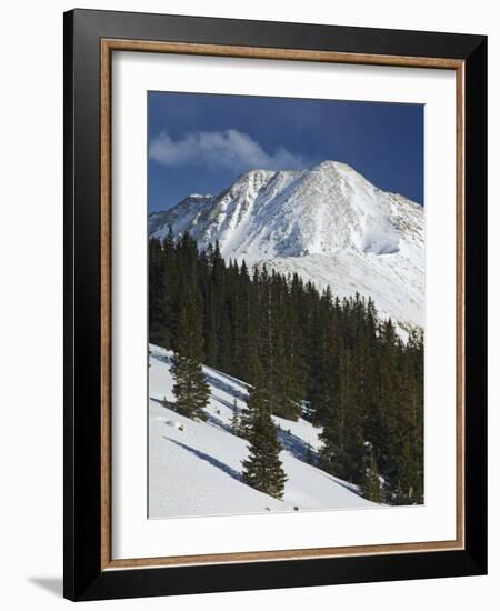 Clinton Reservoir, Fremont Pass, Rocky Mountains, Colorado, United States of America, North America-Richard Cummins-Framed Photographic Print