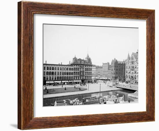 Clinton Square, Syracuse, N.Y.-null-Framed Photo