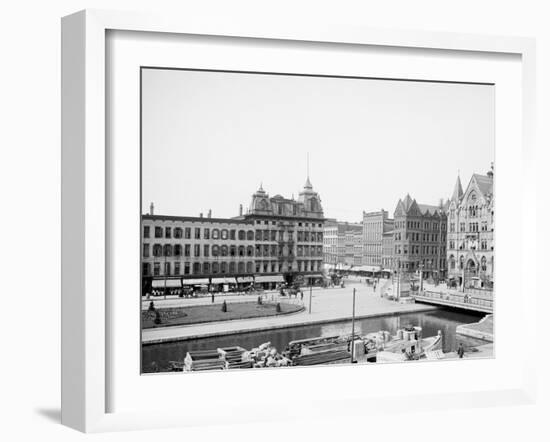 Clinton Square, Syracuse, N.Y.-null-Framed Photo