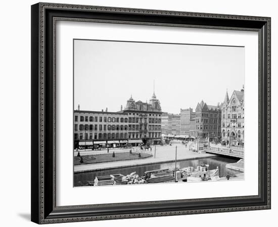 Clinton Square, Syracuse, N.Y.-null-Framed Photo