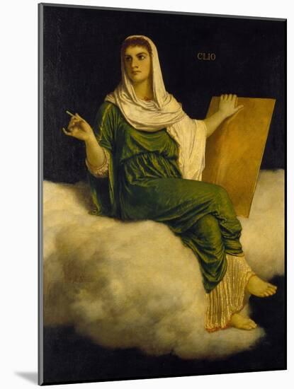 Clio, 1875-Arnold Böcklin-Mounted Giclee Print