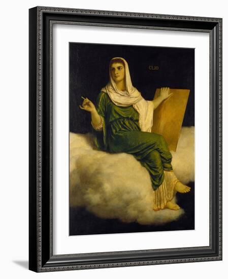 Clio, 1875-Arnold Böcklin-Framed Giclee Print