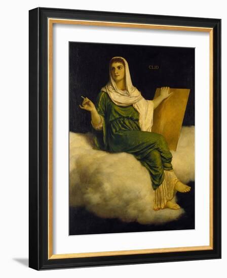 Clio, 1875-Arnold Böcklin-Framed Giclee Print