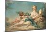 Clio, the Muse of History and Song, 1758-Francois Boucher-Mounted Giclee Print