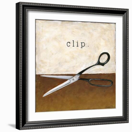 Clip-Chariklia Zarris-Framed Art Print