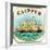 Clipper Brand Cigar Box Label, Nautical-Lantern Press-Framed Art Print