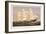 Clipper Ship Three Brothers, 2972 Tons, Largest Sailing Ship in the World-null-Framed Art Print