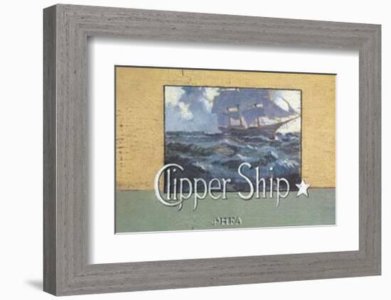 Clipper Ship-Robert LaDuke-Framed Art Print