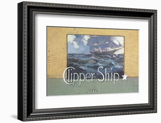 Clipper Ship-Robert LaDuke-Framed Art Print