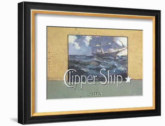 Clipper Ship-Robert LaDuke-Framed Art Print