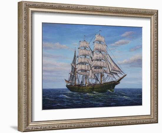Clipper Ship-Bruce Dumas-Framed Giclee Print
