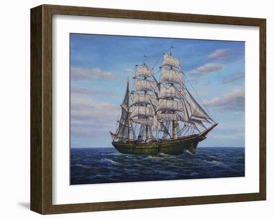 Clipper Ship-Bruce Dumas-Framed Giclee Print