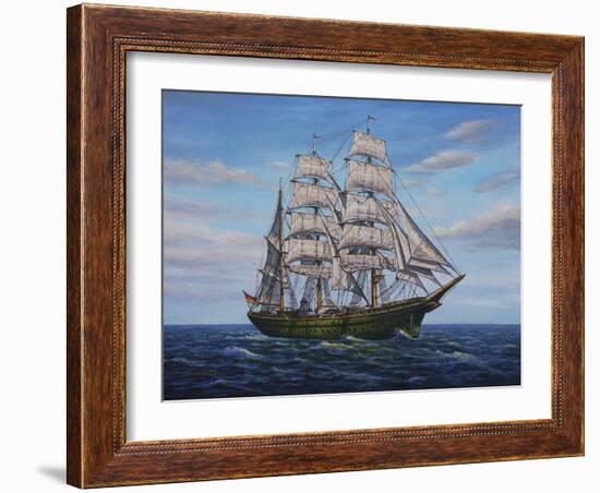 Clipper Ship-Bruce Dumas-Framed Giclee Print