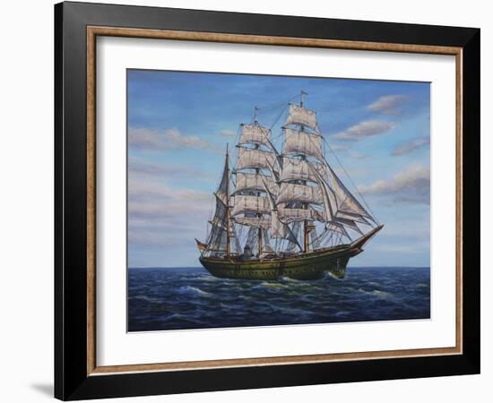 Clipper Ship-Bruce Dumas-Framed Giclee Print