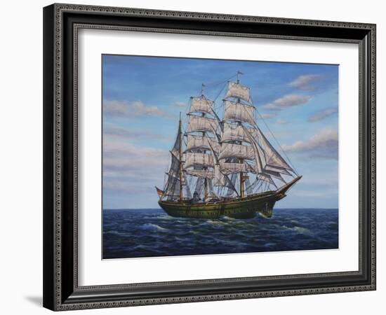 Clipper Ship-Bruce Dumas-Framed Giclee Print