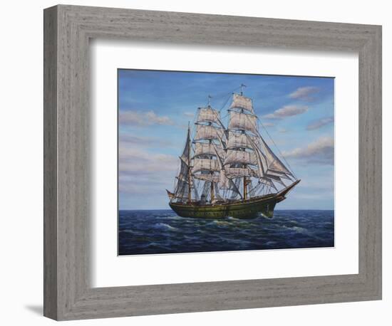 Clipper Ship-Bruce Dumas-Framed Giclee Print