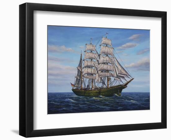 Clipper Ship-Bruce Dumas-Framed Giclee Print