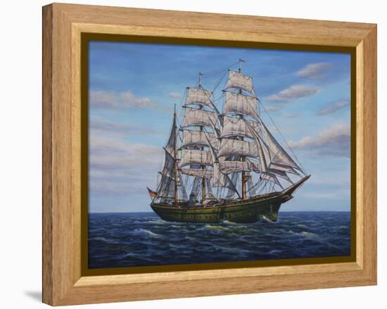 Clipper Ship-Bruce Dumas-Framed Premier Image Canvas