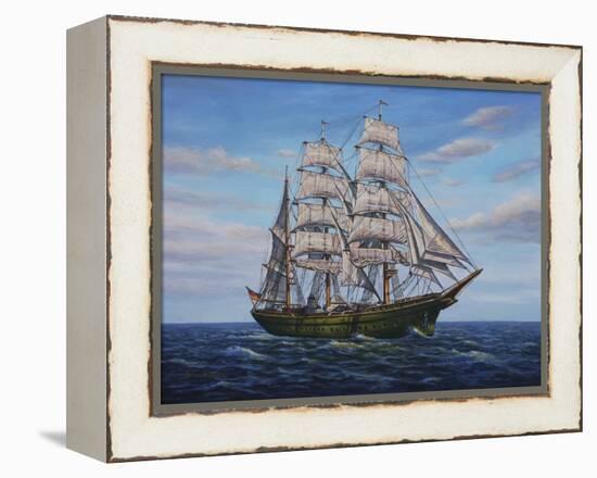 Clipper Ship-Bruce Dumas-Framed Premier Image Canvas